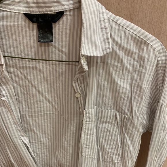 STRIPPED BLOUSE - Picture 4 of 4